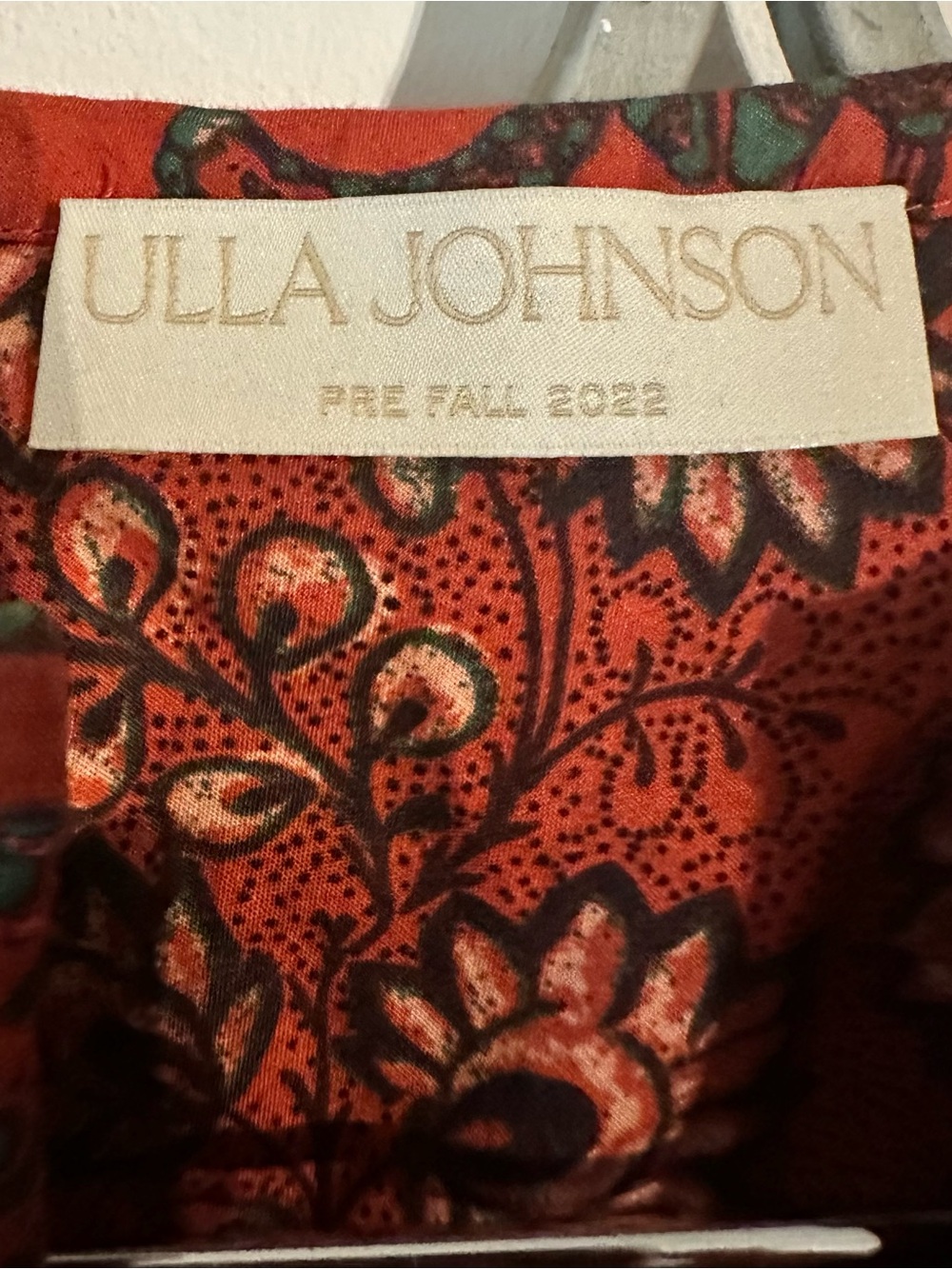 Ulla Johnson Kosta Top in Clementine Size 12 - Picture 8 of 9
